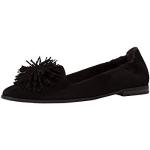 Zwarte Rubberen Marco Tozzi Platte sandalen  voor de Zomer Blokhakken  in 39 voor Dames 
