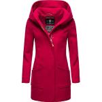 Klassieke Roze Wollen Marikoo Korte winterjassen  in maat XL voor Dames 