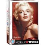 Marilyn Monroe Rood portret door Sam Shaw 1000-delige puzzel