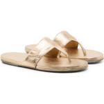 Gouden Rubberen MARSÈLL Metallic Platte sandalen  voor de Zomer  in 40 met Instap voor Heren 
