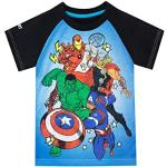 Blauwe Avengers Kinder T-shirts voor Jongens 