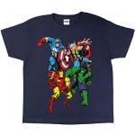 Marine-blauwe Avengers Kinder T-shirts voor Jongens 