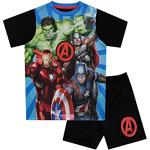Marvel Jongens Pyjama's Avengers Blauw 104