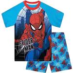 Marvel Spiderman pyjama voor jongens | Spider-Man Jongens Korte Pyjama | 104 | Officiële Spiderman-merchandise