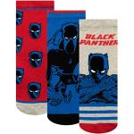 Marvel Jongens Sokken set van 3 Black Panther Veelkleurig 37-40