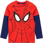 Rode Marvel Kinder T-shirt lange mouwen voor Jongens 