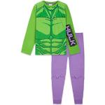 Marvel Jongens Pyjama, The Incredible Hulk Long Kids PJ's Set, Meerkleurig, 7-8 jaar