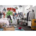 Multicolored IJzeren Komar Avengers Fotobehang 