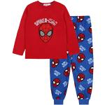 Rode Fleece Marvel Kinderpyjama's 2 stuks voor Jongens 