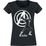 Avengers Hawkeye T-shirt zwart Vrouwen - Officieel & gelicentieerd merch