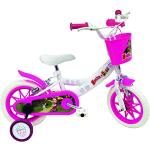 Masha and The Bear fiets kinderen wit 12 "