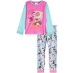 Masha and the Bear Meisjespyjama, 2-delige pyjama met lange mouwen voor meisjes en peuters, Meerkleurig, 6-7 jaar
