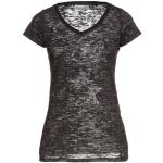 Zwarte Jersey Matchless V-hals T-shirts V-hals  in maat XXL voor Dames 