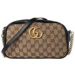 Bruine Gucci Marmont Crossover tassen voor Dames 