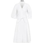 Casual Witte Karl Lagerfeld Casual jurken  in maat L Midi / Kuitlang in de Sale voor Dames 