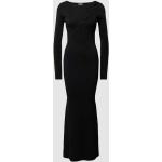 Zwarte Polyester Na-kd Maxi jurken Boothals  in maat S Maxi voor Dames 