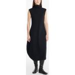 Zwarte Polyamide Crêpe Maxi jurken  voor een Stappen / uitgaan / feest  in maat S Maxi in de Sale voor Dames 