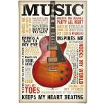 Poster Music is Passion 91,5x61 cm