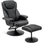 Moderne Zwarte Metalen Comfort stoelen 