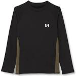 Zwarte Fleece winddichte Ademende Compressie shirts  in maat XL met motief van Fiets voor Heren 