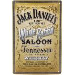 Mehr Relief-Schilder hier... Whiskey Saloon blikken bord, geschikt voor Jack Daniels liefhebbers en genieters - hoogwaardig plaatstaal in reliëf, bardecoratie, 30 x 20 cm