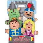 Multicolored Melissa & Doug Ridders & Kastelen Handpoppen 5 - 7 jaar met motief van Draak in de Sale voor Kinderen 