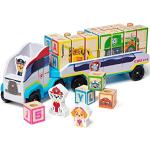 Multicolored Houten Melissa & Doug Paw Patrol Chase Werkvoertuigen Puzzels voor Kinderen 