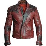 Rode Polyester Chris Pratt Star-Lord / Peter Quill Biker jackets  in maat L met motief van Motor voor Heren 