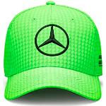Mercedes AMG Petronas Formula One Team kindermuts Lewis Hamilton 2023, Neon Groen, one size