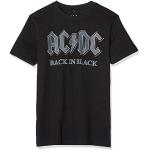 Streetwear Zwarte Merchcode AC/DC T-shirts met opdruk  in maat M voor Heren 