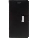 Zwarte Krasbestendig iPhone 8 Plus hoesjes type: Flip Case 