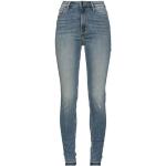 Blauwe Polyester High waist MET Hoge taille jeans  in maat M voor Dames 