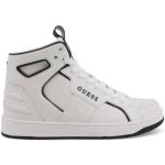 Witte Synthetische Guess Hoge sneakers  voor de Herfst  in maat 36 in de Sale voor Dames 