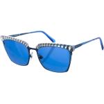 Metalen zonnebril met ovale vorm SK0196S dames