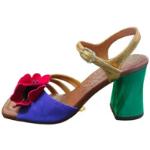 Gele Chie Mihara Metallic Sandalen hoge hak  in maat 35 met Gespsluiting Sustainable in de Sale voor Dames 