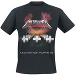 Zwarte Metallica T-shirts met ronde hals Ronde hals  in maat L voor Heren 