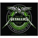 Metallica Patch Seek and Destroy Fuel Label Officieel Sew On 8cm x 10cm