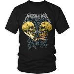 Zwarte Metallica T-shirts  in maat L voor Heren 