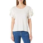 Witte Linnen Mexx T-shirts  in maat XL voor Dames 