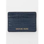 Donkerblauwe Michael Kors Jet set Creditcard-etuis 