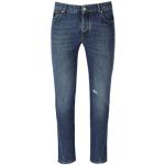 Blauwe Elasthan JOHN RICHMOND Skinny jeans  in maat M in de Sale voor Heren 