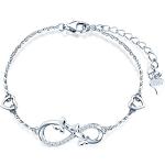 Zilveren Zilveren Infinity armbanden  voor een Kerstmis met motief van Vlinder voor Dames 