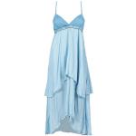 Casual Blauwe Pinko Casual jurken V-hals  in maat L Midi / Kuitlang in de Sale voor Dames 