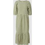 Olijfgroene Tom Tailor Denim Maxi jurken Ronde hals  in maat S Maxi in de Sale voor Dames 