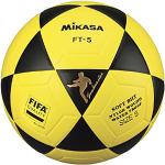 Mikasa Ball Ft-5 Bky Footvolley, zwart/geel, 5, 1300