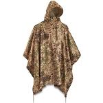 Groene Mil-Tec Camouflage Poncho's  in Onesize 