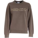 Casual Groene KENZO Logo All over print Sweatshirts met print  in maat XS voor Dames 
