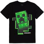 Minecraft Creeper Inside T-shirt met korte mouwen voor jongens 7-8 Jaren