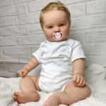 Witte Acryl Reborn! 50 cm Babypoppen voor Babies 