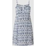 Blauwe Viscose ONLY Mini jurken V-hals  in maat S Mini in de Sale voor Dames 